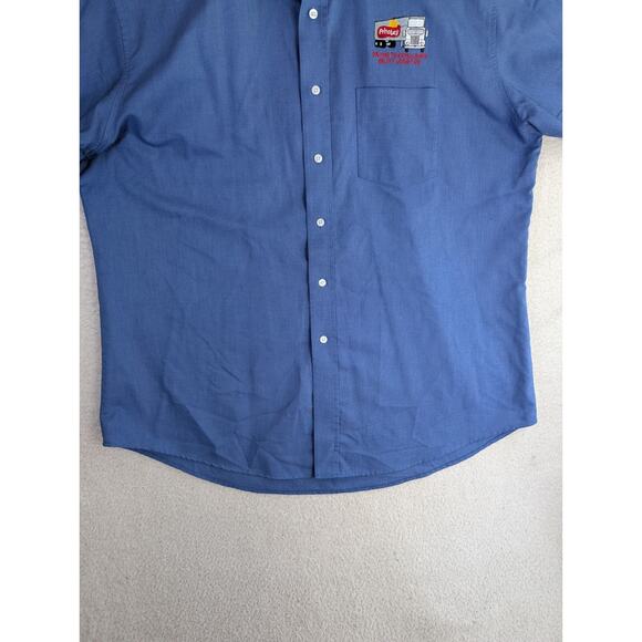 Frito Lay Trucker Shirt Mens XL Blue Logistics Employee Uniform Short Sleeve - Picture 10 of 16